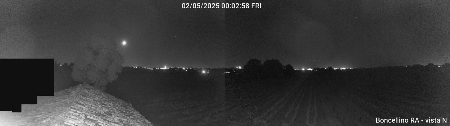 time-lapse frame, Boncellino Nord webcam