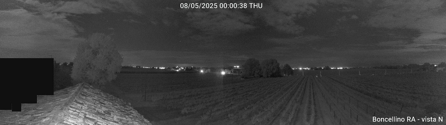 time-lapse frame, Boncellino Nord webcam