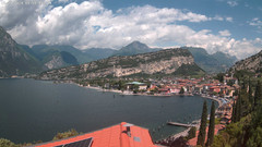 view from Torbole sul Garda - Busatte: Northern direction on 2024-05-19