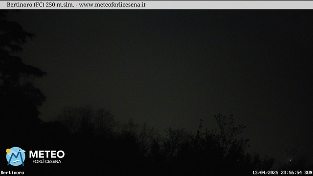 time-lapse frame, Bertinoro webcam