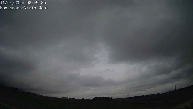 time-lapse frame, Fontanars webcam