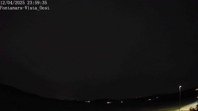 time-lapse frame, Fontanars webcam
