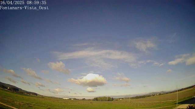 time-lapse frame, Fontanars webcam