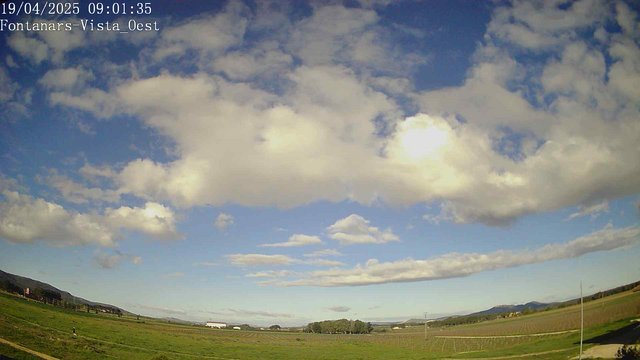 time-lapse frame, Fontanars webcam