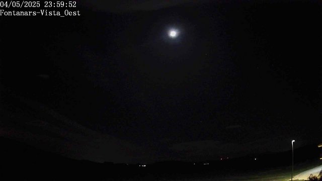 time-lapse frame, Fontanars webcam