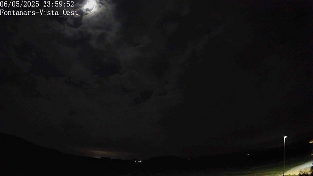 time-lapse frame, Fontanars webcam