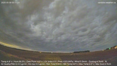 view from Carstairs Sky Cam on 2025-05-09
