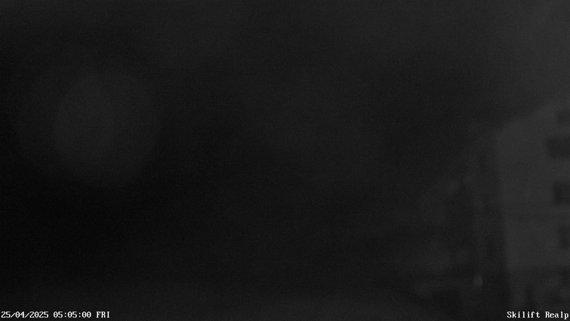time-lapse frame, Skilift Realp webcam