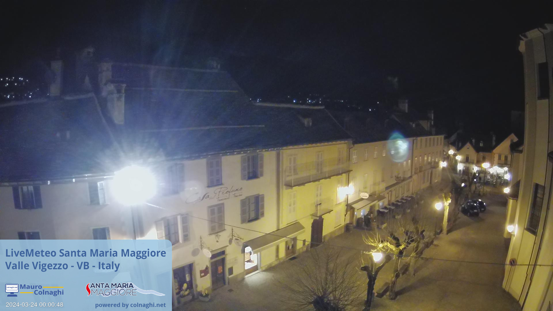 time-lapse frame, Santa Maria webcam