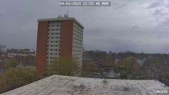 view from University Place Apartments - North Weather on 2024-04-01