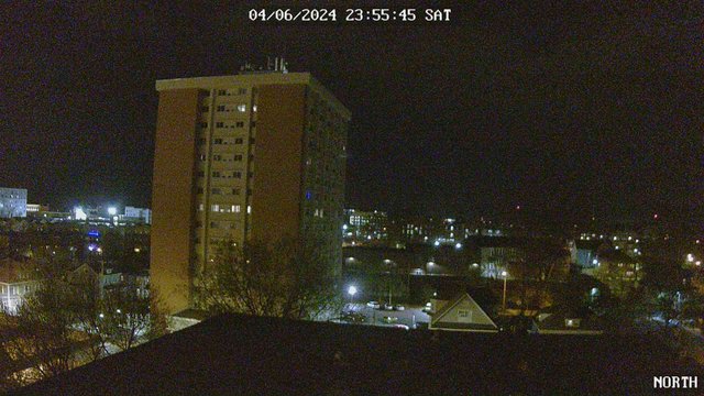 time-lapse frame, University Place Apartments - North Weather webcam