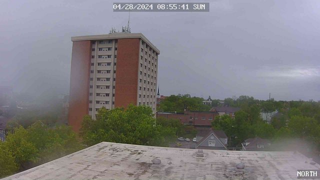 time-lapse frame, University Place Apartments - North Weather webcam