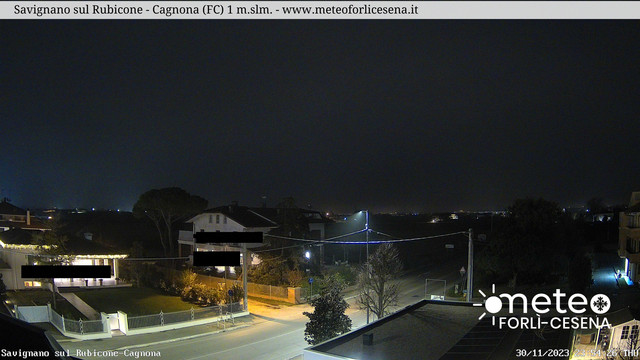 time-lapse frame, Savignano sul Rubicone webcam