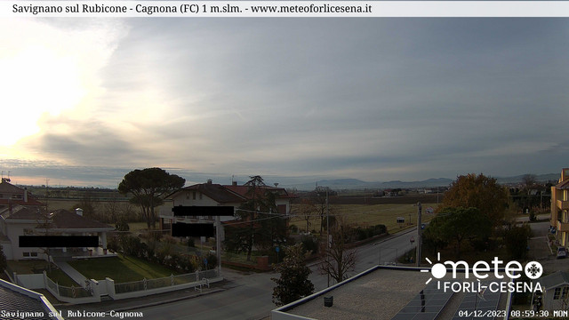 time-lapse frame, Savignano sul Rubicone webcam
