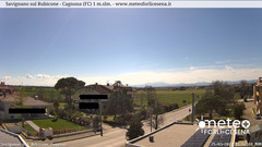 view from Savignano sul Rubicone on 2024-03-25