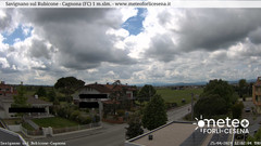 view from Savignano sul Rubicone on 2024-04-25