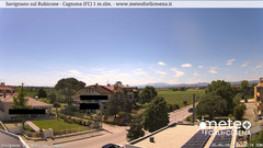 view from Savignano sul Rubicone on 2024-05-05