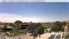 view from Savignano sul Rubicone on 2024-05-18