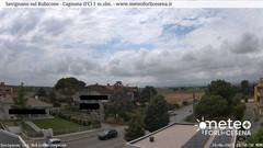 view from Savignano sul Rubicone on 2024-06-24