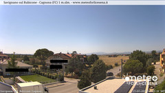 view from Savignano sul Rubicone on 2024-07-27