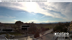 view from Savignano sul Rubicone on 2025-01-02