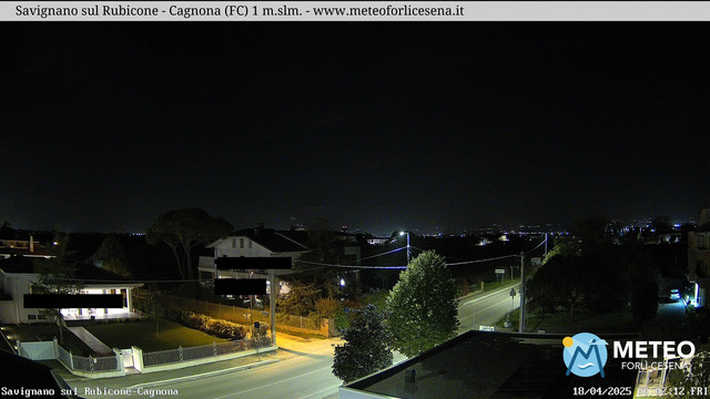 time-lapse frame, Savignano sul Rubicone webcam