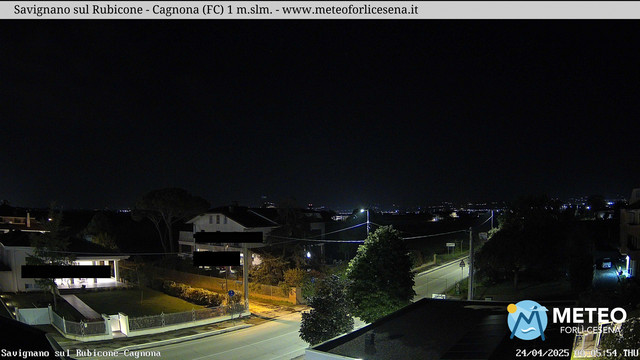 time-lapse frame, Savignano sul Rubicone webcam