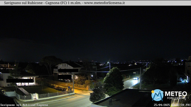 time-lapse frame, Savignano sul Rubicone webcam