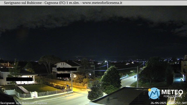 time-lapse frame, Savignano sul Rubicone webcam