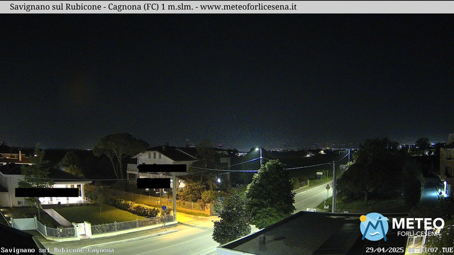 time-lapse frame, Savignano sul Rubicone webcam