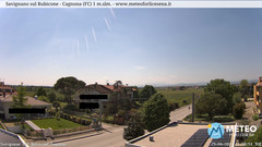 view from Savignano sul Rubicone on 2025-04-29