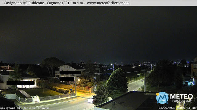 time-lapse frame, Savignano sul Rubicone webcam