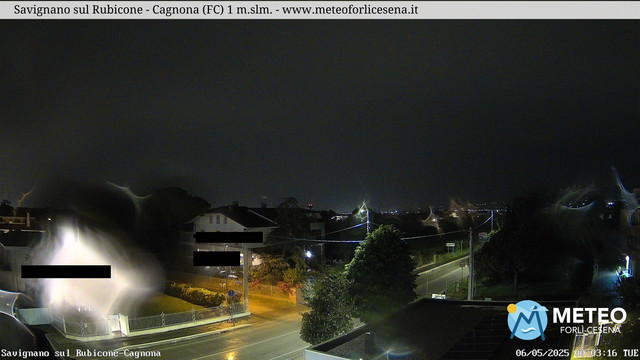 time-lapse frame, Savignano sul Rubicone webcam