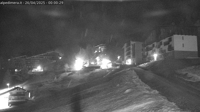 time-lapse frame, Alpe di Mera - Mera alta webcam