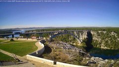 view from Most Krka on 2024-11-05