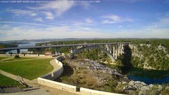 view from Most Krka on 2024-11-06