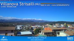 view from Villanova Strisaili on 2024-03-02