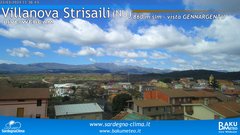 view from Villanova Strisaili on 2024-03-22