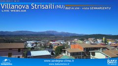 view from Villanova Strisaili on 2024-03-23