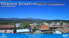 view from Villanova Strisaili on 2024-04-21