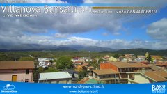 view from Villanova Strisaili on 2024-04-24