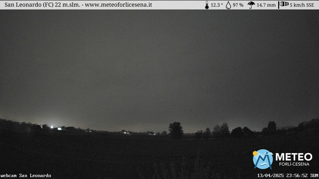 time-lapse frame, San Leonardo webcam