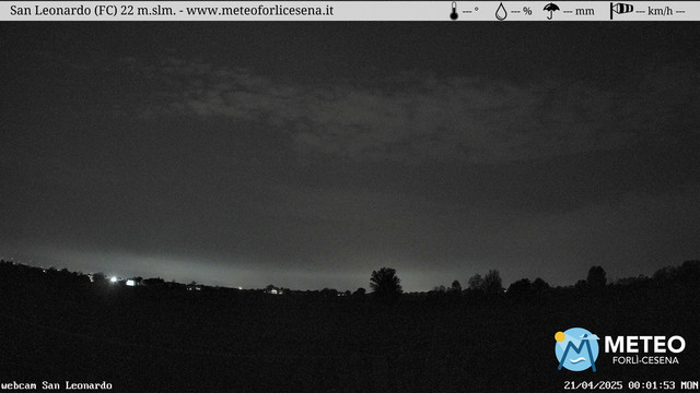 time-lapse frame, San Leonardo webcam