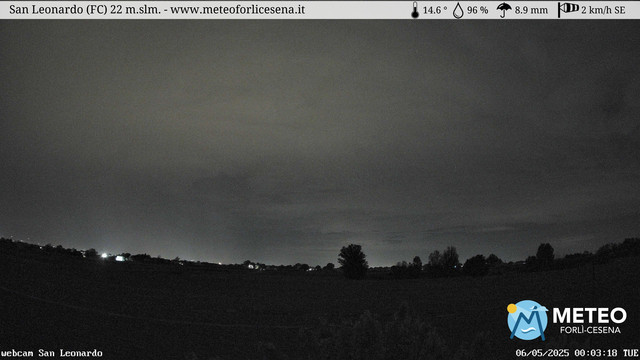 time-lapse frame, San Leonardo webcam