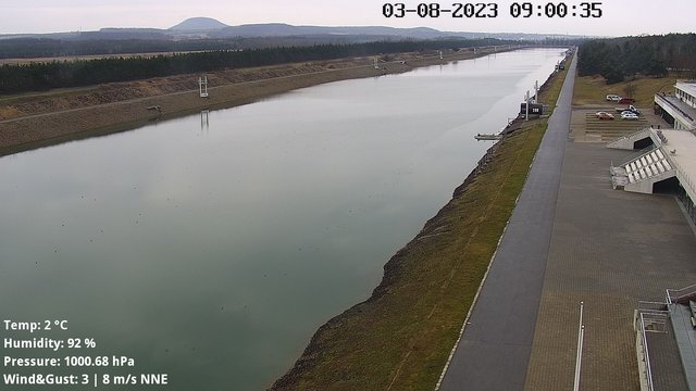 time-lapse frame, Labe Arena Racice webcam