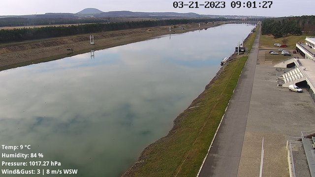 time-lapse frame, Labe Arena Racice webcam