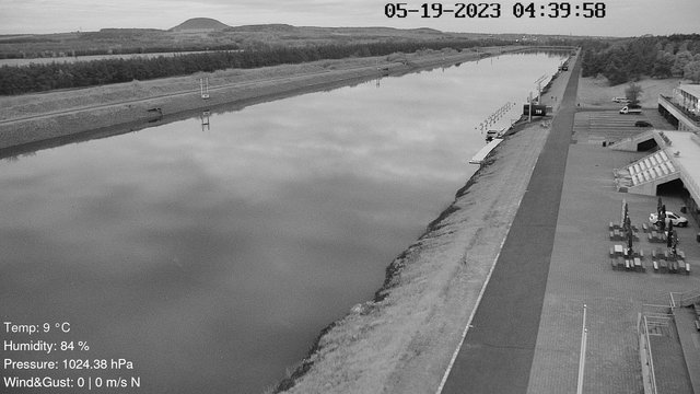 time-lapse frame, Labe Arena Racice webcam