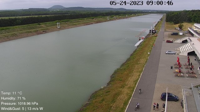 time-lapse frame, Labe Arena Racice webcam