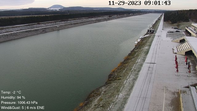 time-lapse frame, Labe Arena Racice webcam