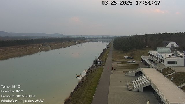 time-lapse frame, Labe Arena Racice webcam